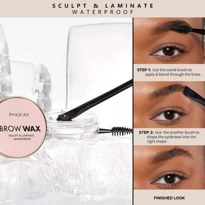 PHOFAY Sculpting Eyebrow Wax – Waterproof Sculpt & Hold Everware Hub