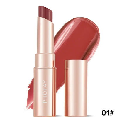 PHOFAY Moisturizing Lipstick, Hydrating, Long Lasting, Vibrant Color Everware Hub