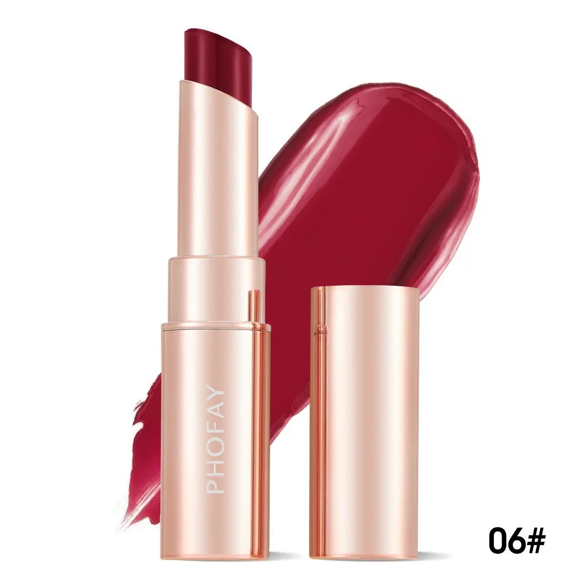 PHOFAY Moisturizing Lipstick, Hydrating, Long Lasting, Vibrant Color Everware Hub