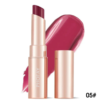 PHOFAY Moisturizing Lipstick, Hydrating, Long Lasting, Vibrant Color Everware Hub