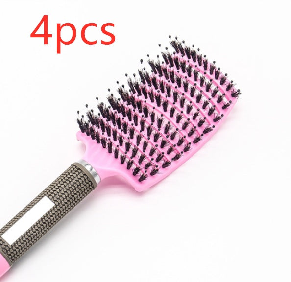 Hairbrush Anti Klit Brushy Haarborstel Women Detangler Hair Brush Bristle Nylon Scalp Massage  Teaser Hair Brush Comb Everware Hub