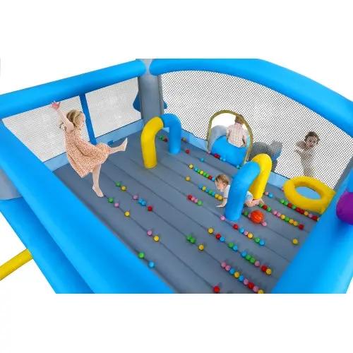 Kids Inflatable Jump 'n Slide Bouncer with Blower Everware Hub