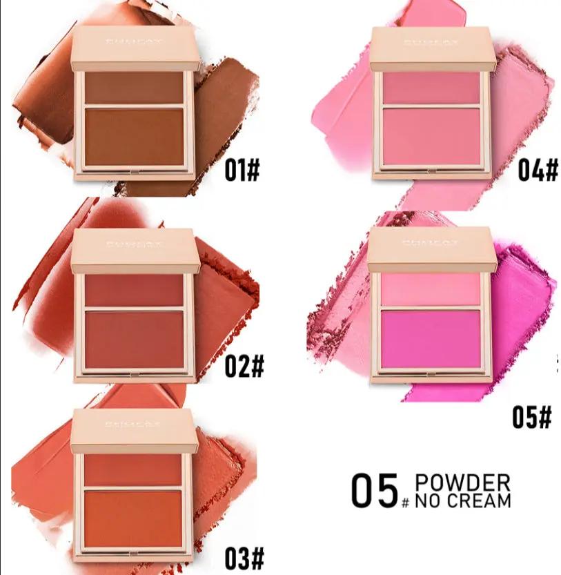 PHOFAY Double‑Take Blush Duo – Cream + Powder for Lasting Glow Everware Hub