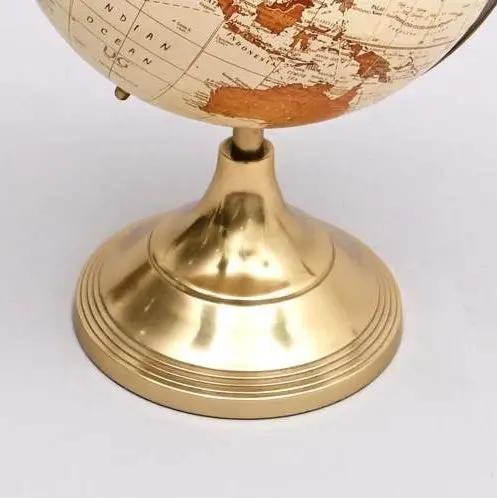 Tabletop Decorative Globe On Metal Base Everware Hub