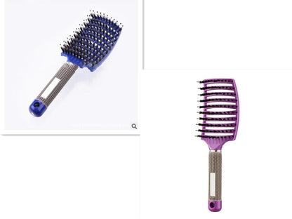 Hairbrush Anti Klit Brushy Haarborstel Women Detangler Hair Brush Bristle Nylon Scalp Massage  Teaser Hair Brush Comb Everware Hub