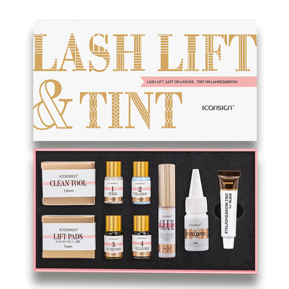 ICONSIGN Lash Lift EyeLash Eyebrow Dye Tint Kit Lashes Perm Set Brow Lamination Makeup Tools Everware Hub