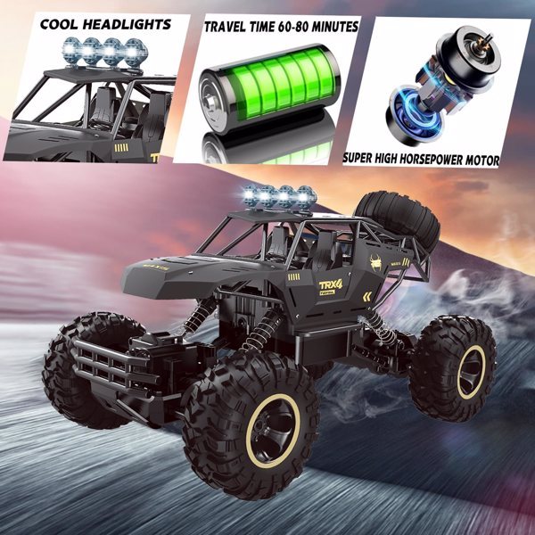 4DRC  Rock Track Rechargeable Off-road Vehicle Everware Hub