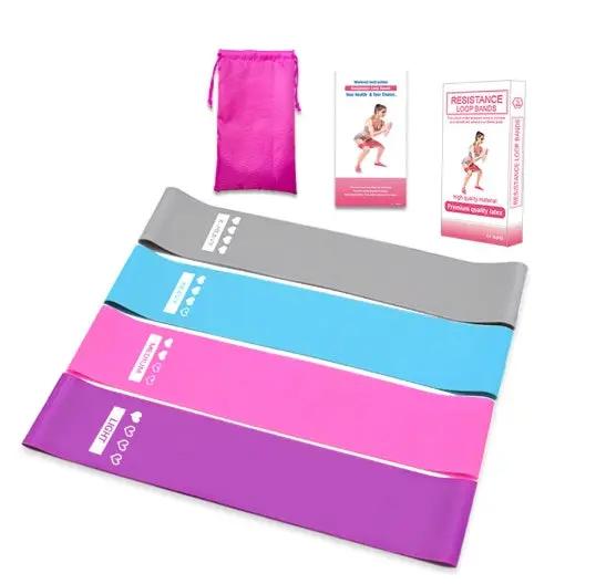 Mini Resistance Bands for Fitness – Booty, Yoga, Bodybuilding & Gym Training Elastic Bands Everware Hub
