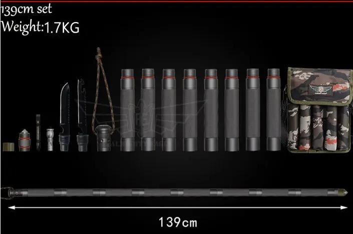 Multifunctional Tactical Walking Stick – Outdoor Defense Alpenstock for Hiking, Camping & Survival Everware Hub