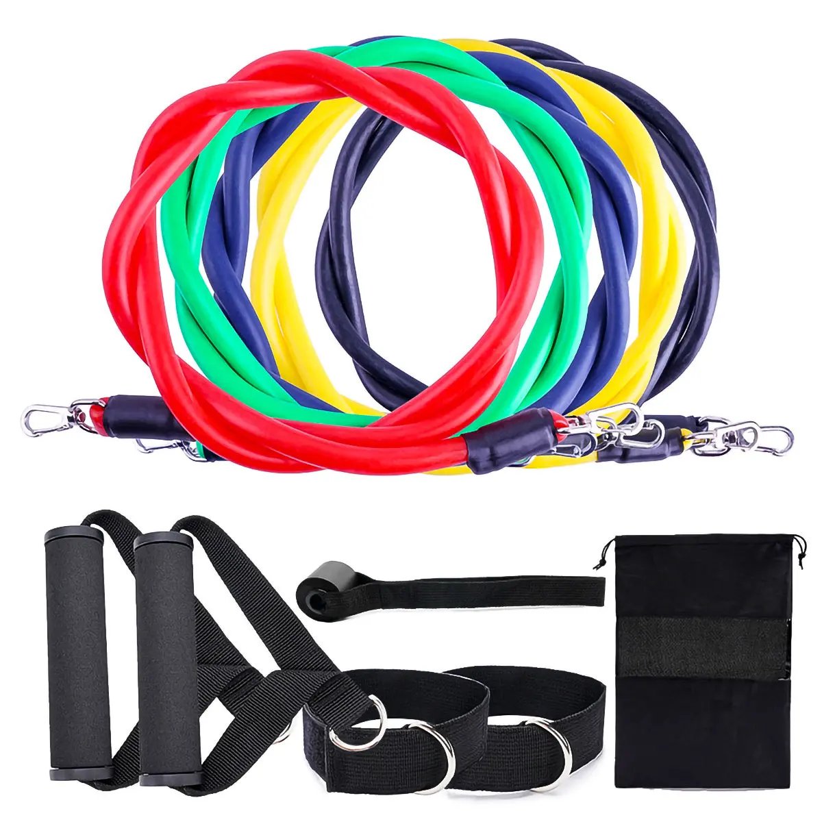 Fitness Rally Elastic Rope , Resistance Band for Strength Training, Yoga & Home Workouts Everware Hub