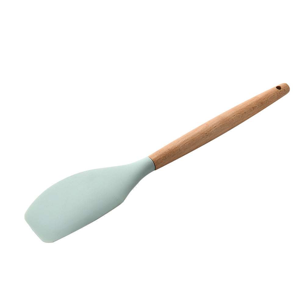 Silicone Kitchenware with Wooden Handle – Durable Cooking Tools
