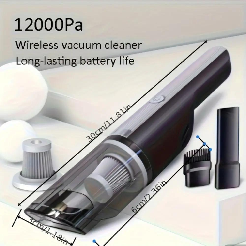 Wireless Car Vacuum Cleaner, Mini, Strong Suction, Rechargeable Everware Hub