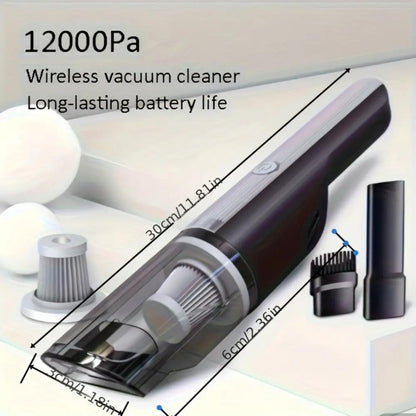 Wireless Car Vacuum Cleaner, Mini, Strong Suction, Rechargeable Everware Hub