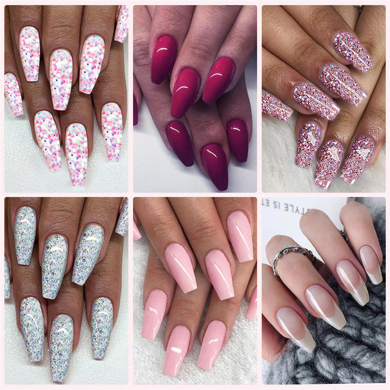 Multi-color mixed nail solid model glue Everware Hub