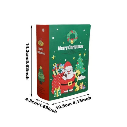 10 Pcs Christmas Candy Boxes Merry Christmas Santa Claus Xmas Tree Storybook Box Cookie Goodie Paper Treat Box For Christmas Gift Wrapping Holiday Party Supplies Everware Hub