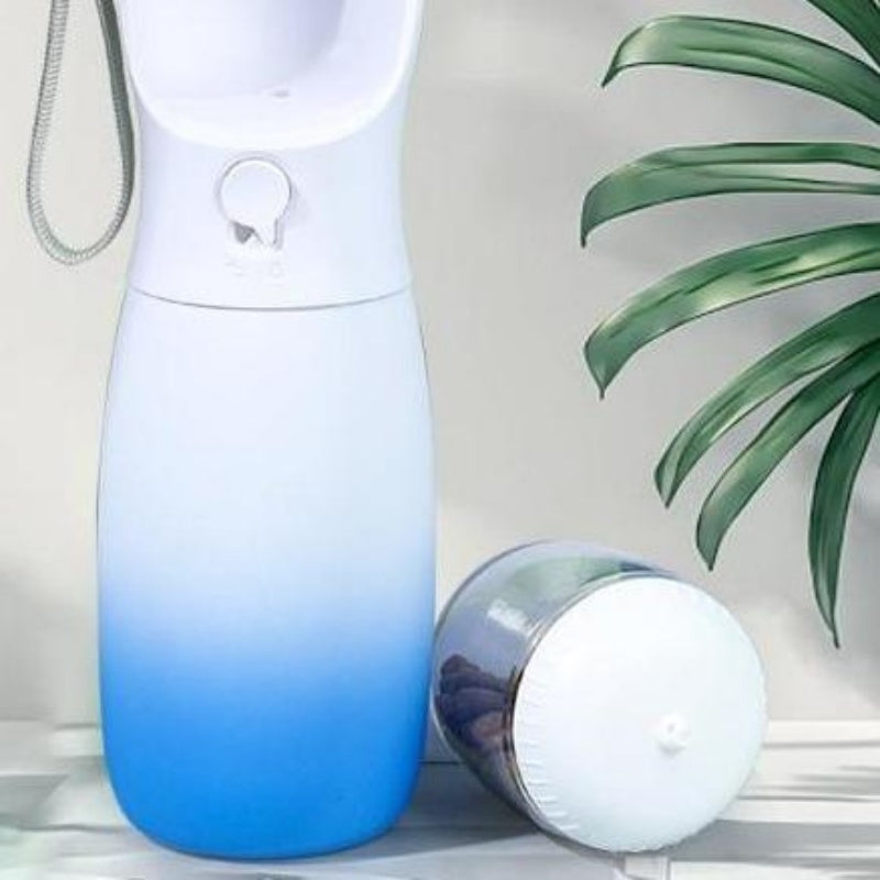 Pet Fashion Hydration Gradient Travel Kettle,Portable Pet Water Bottle for Dogs & Cats, Leak-Proof & Stylish Design Everware Hub