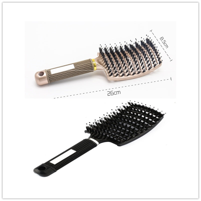 Hairbrush Anti Klit Brushy Haarborstel Women Detangler Hair Brush Bristle Nylon Scalp Massage  Teaser Hair Brush Comb Everware Hub