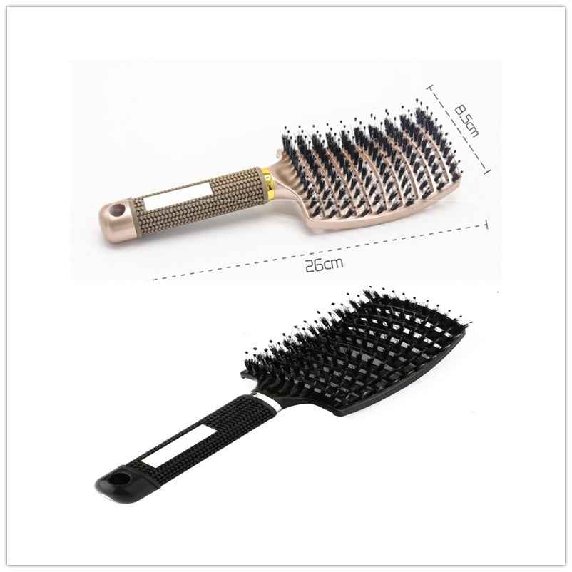 Hairbrush Anti Klit Brushy Haarborstel Women Detangler Hair Brush Bristle Nylon Scalp Massage  Teaser Hair Brush Comb Everware Hub