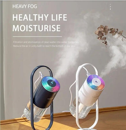 Magic Shadow USB Humidifier – Night Light & Mini Air Purifier for Home/Car Everware Hub