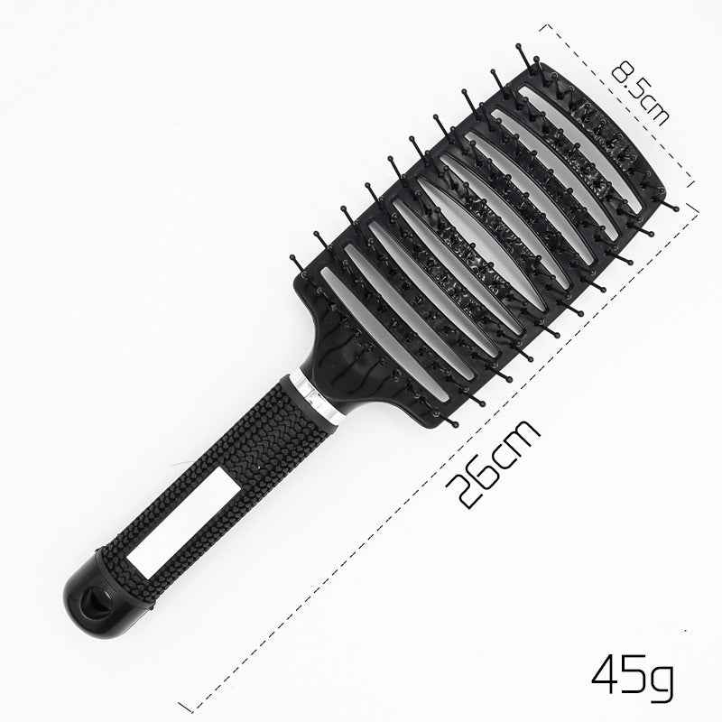 Hairbrush Anti Klit Brushy Haarborstel Women Detangler Hair Brush Bristle Nylon Scalp Massage  Teaser Hair Brush Comb Everware Hub