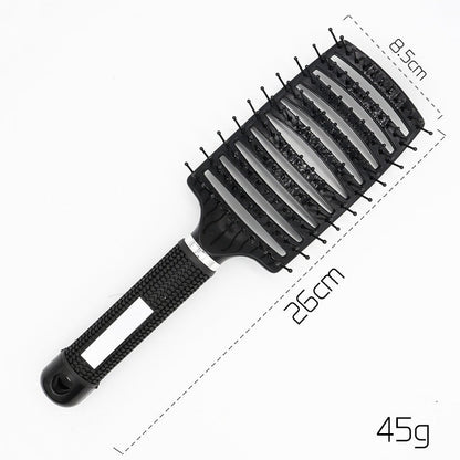 Hairbrush Anti Klit Brushy Haarborstel Women Detangler Hair Brush Bristle Nylon Scalp Massage  Teaser Hair Brush Comb Everware Hub