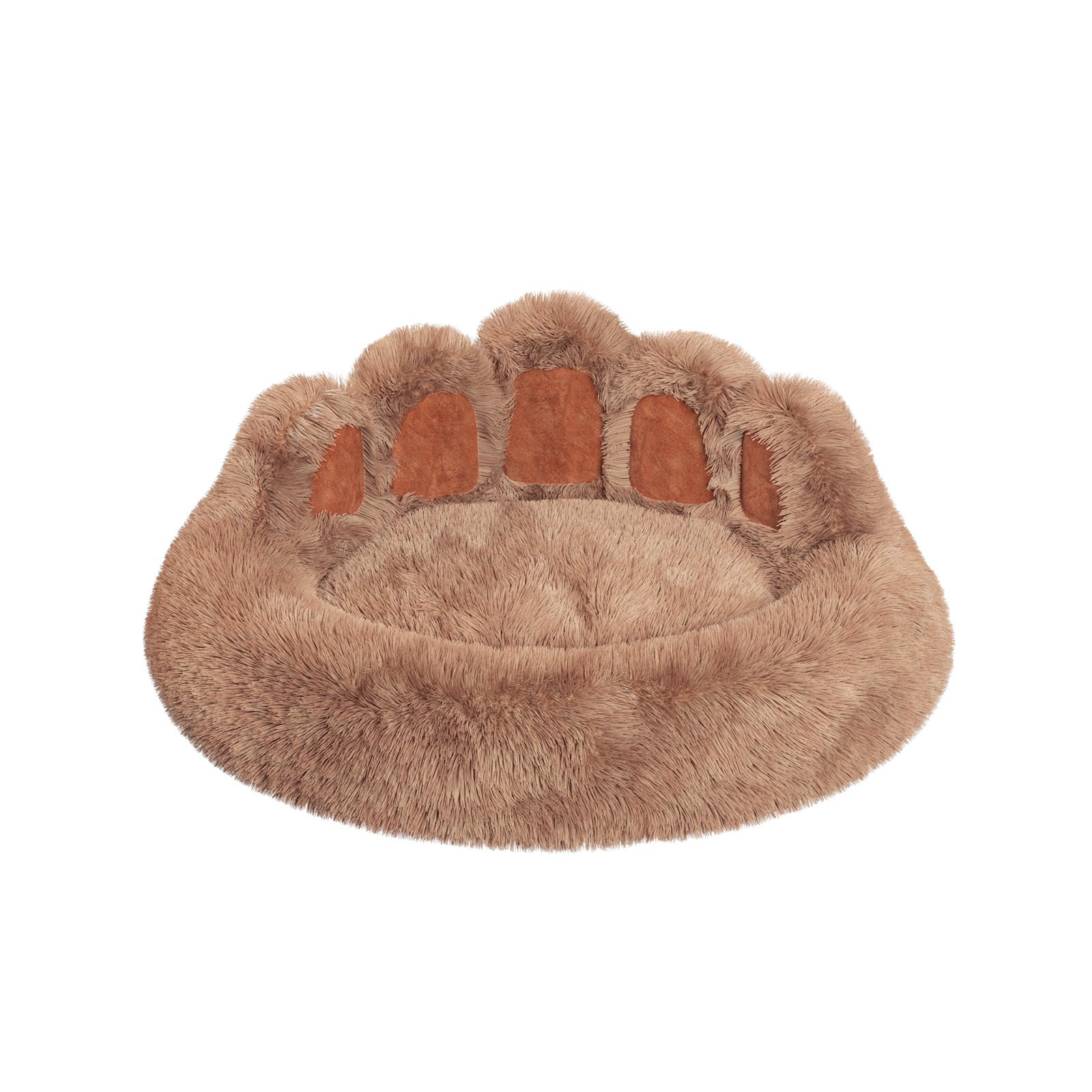 Bear Paw Shaped Dog Bed – Cozy Plush Pet Bed for Small & Medium Dogs and Indoor Cats Everware Hub