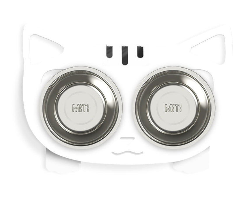 Anti-Falling Cat & Dog Feeding and Water Bowl, Non-Slip, Spill-Resistant Pet Feeder for Food and Water Everware Hub