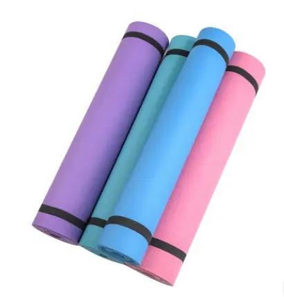 Super Soft EVA Yoga Mat – 4mm/6mm Fitness Composite Mat for Home Workouts, Pilates & Stretching Everware Hub