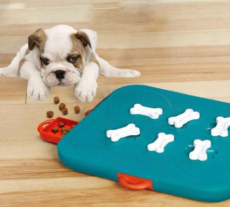Pet Casino Puzzle Toy – Interactive Treasure Hunt Food Dispenser for Dogs & Cats Everware Hub