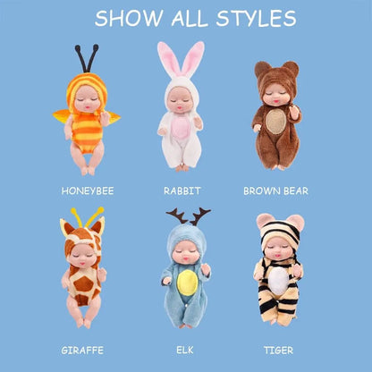 6PCS Princess Doll Gift Set , Holiday & Birthday Gift Box for Girls , Christmas & Halloween Present Everware Hub