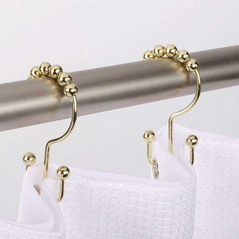 Stainless Steel Mountain Curtain Hooks for Drapes – Heavy Duty Modern Design
