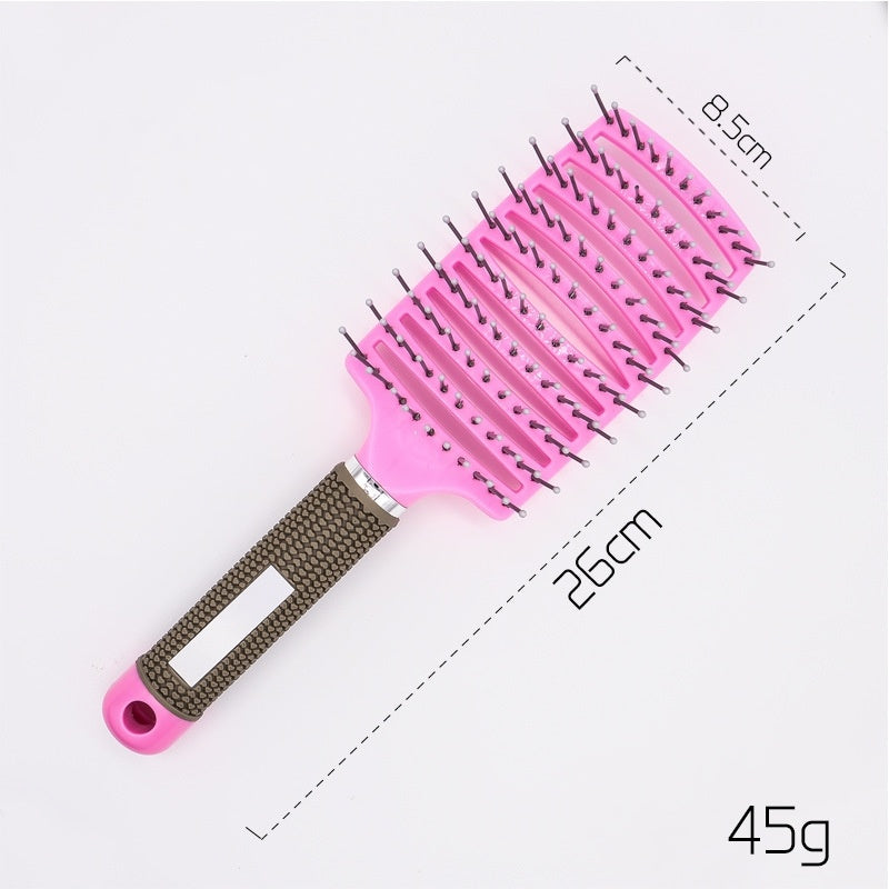 Hairbrush Anti Klit Brushy Haarborstel Women Detangler Hair Brush Bristle Nylon Scalp Massage  Teaser Hair Brush Comb Everware Hub