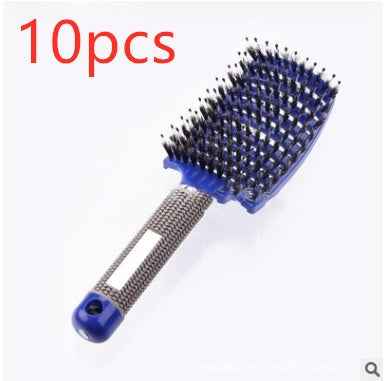 Hairbrush Anti Klit Brushy Haarborstel Women Detangler Hair Brush Bristle Nylon Scalp Massage  Teaser Hair Brush Comb Everware Hub