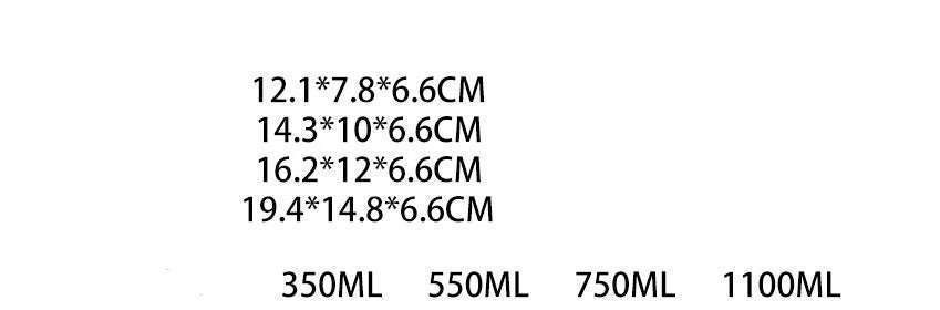 Silicone Lunch Box – Portable Food Storage Container