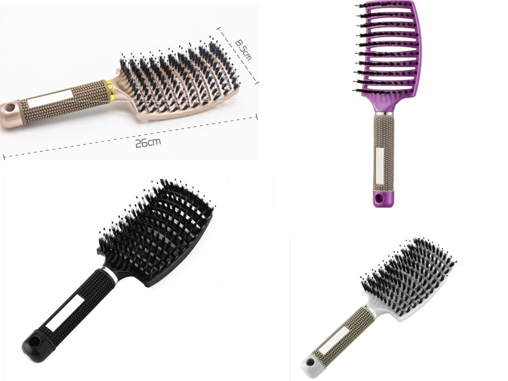 Hairbrush Anti Klit Brushy Haarborstel Women Detangler Hair Brush Bristle Nylon Scalp Massage  Teaser Hair Brush Comb Everware Hub