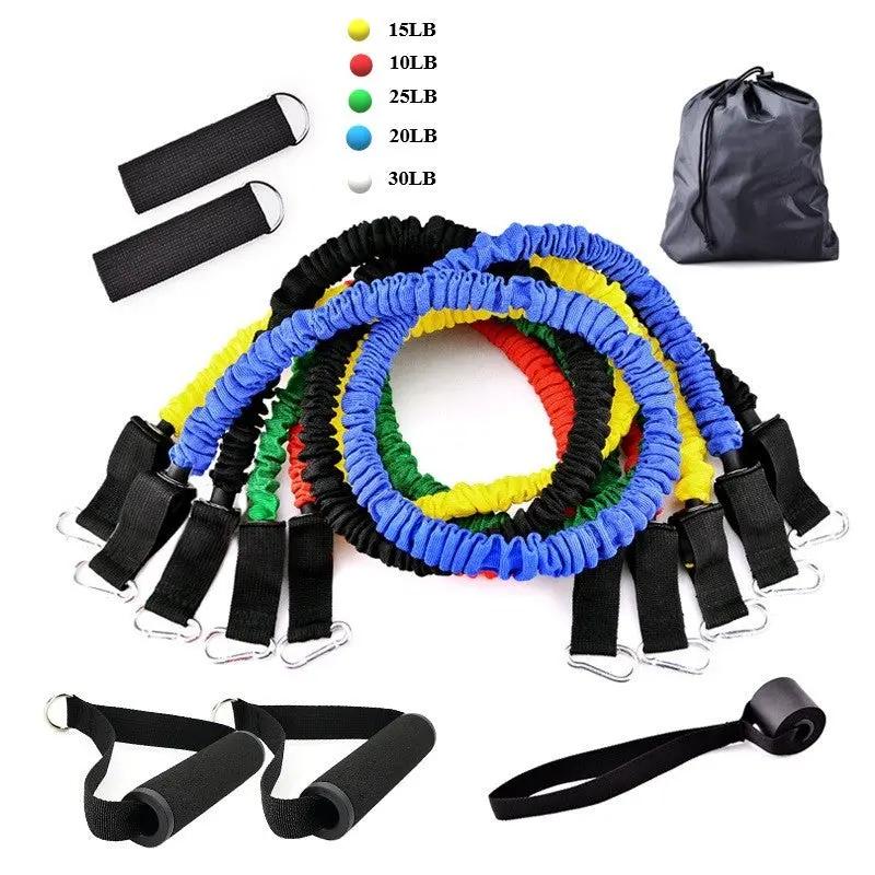 Portable Fitness Rally Resistance Band – Full Body Workout Equipment for Home, Gym & Travel Everware Hub