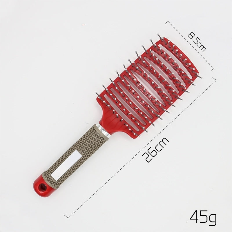 Hairbrush Anti Klit Brushy Haarborstel Women Detangler Hair Brush Bristle Nylon Scalp Massage  Teaser Hair Brush Comb Everware Hub