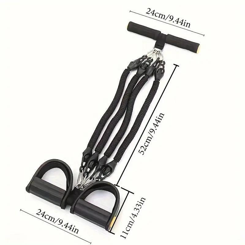 Adjustable Resistance Bands with Foot Pedals – High Tension Everware Hub