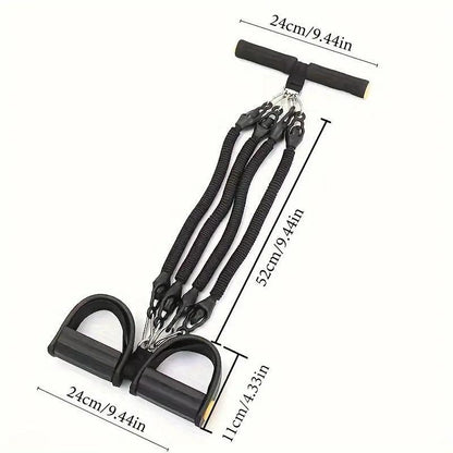 Adjustable Resistance Bands with Foot Pedals – High Tension Everware Hub