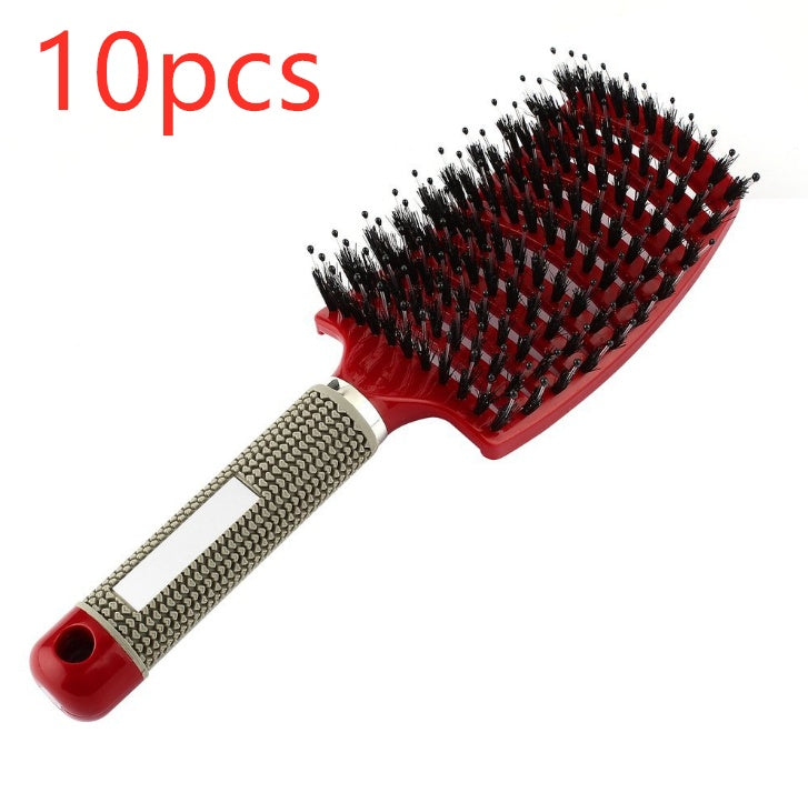 Hairbrush Anti Klit Brushy Haarborstel Women Detangler Hair Brush Bristle Nylon Scalp Massage  Teaser Hair Brush Comb Everware Hub
