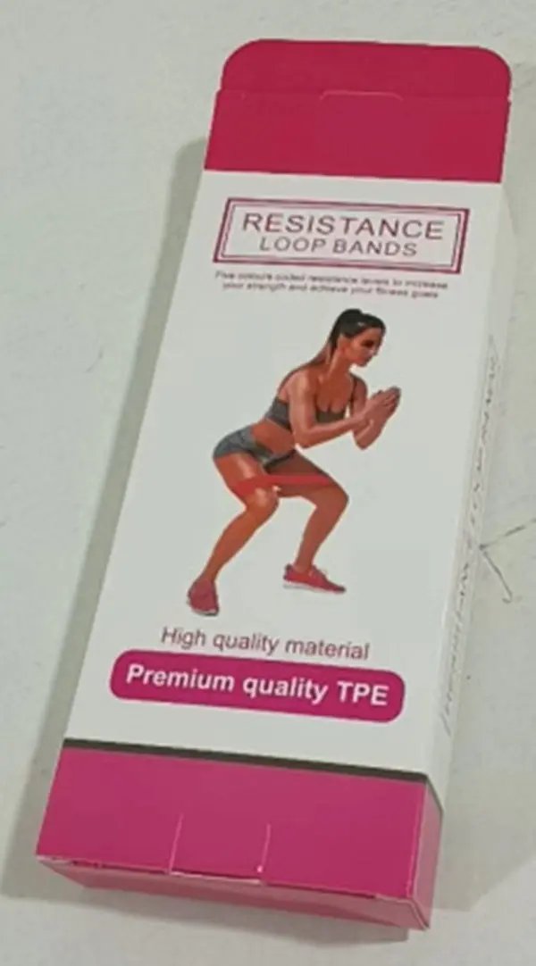 5-Level Resistance Rubber Bands – Yoga & Fitness Elastic Bands for Training, Stretching & Rehab Everware Hub