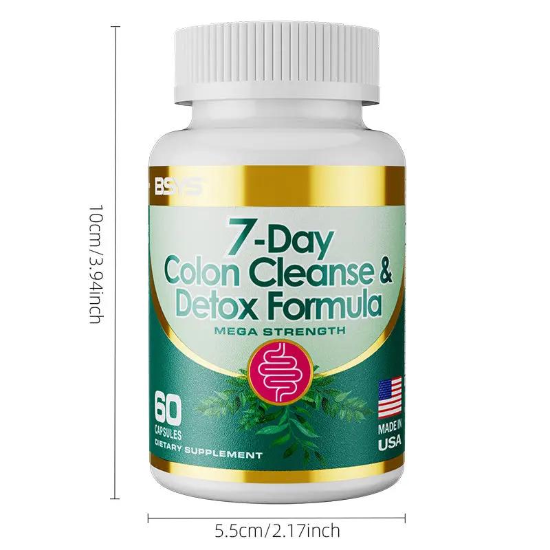 7-Day Colon Cleanse & Detox Formula – Natural Digestive Support Capsules Everware Hub
