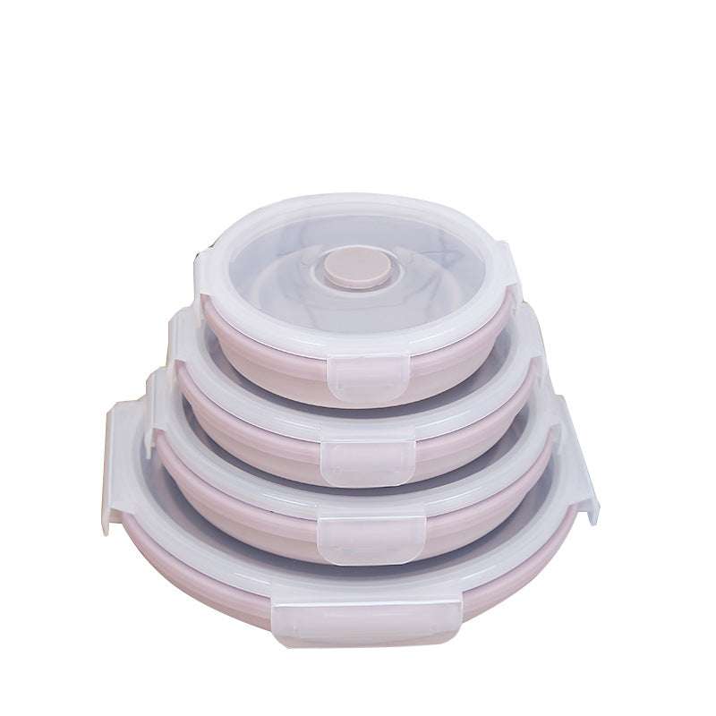Silicone Lunch Box – Portable Food Storage Container