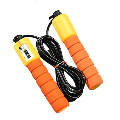Adjustable Skipping Rope with Counter – Wear-Resistant Foam Handle Jump Rope for Fitness, Exercise & Training Everware Hub