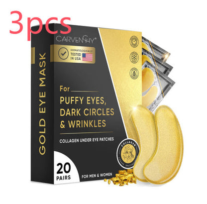 Eye Bag Removal Wrinkle Lifting And Tightening 24K Gold Eye Mask Patch Everware Hub