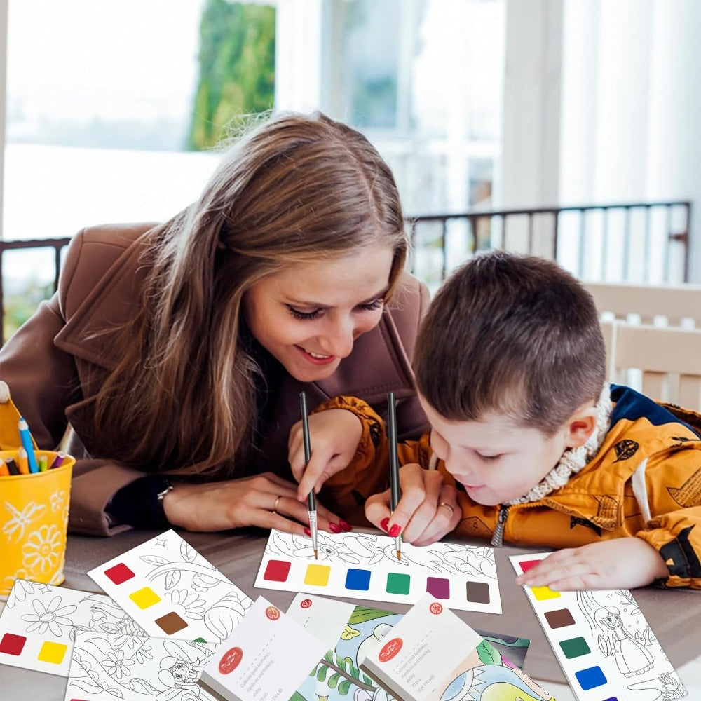 Watercolor Book Set of 3 – Premium Art Paper for Painting Everware Hub