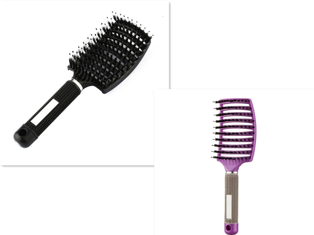 Hairbrush Anti Klit Brushy Haarborstel Women Detangler Hair Brush Bristle Nylon Scalp Massage  Teaser Hair Brush Comb Everware Hub
