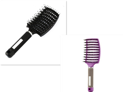 Hairbrush Anti Klit Brushy Haarborstel Women Detangler Hair Brush Bristle Nylon Scalp Massage  Teaser Hair Brush Comb Everware Hub