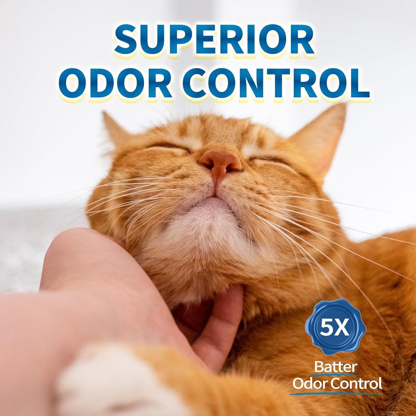 Crystal Cat Litter For Pets, No Caking, Odor Control, Light Weight, Low Dust, Easy To Use Everware Hub