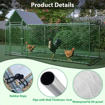 Poultry Habitat Cage With Lid For Chicken Coop Everware Hub
